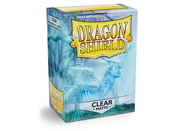 Dragon Shield Matte - standard size - 100 ct. Clear - Collector's Avenue