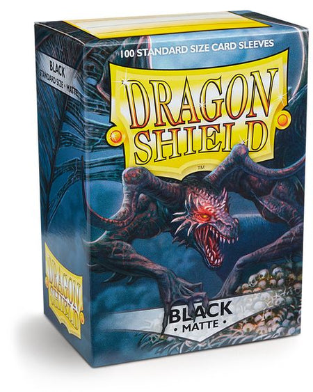 Dragon Shield Matte - standard size - 100 ct. Black - Collector's Avenue