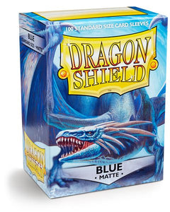 Dragon Shield Matte - standard size - 100 ct. Blue - Collector's Avenue