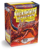 Dragon Shield Matte - standard size - 100 ct. Red - Collector's Avenue