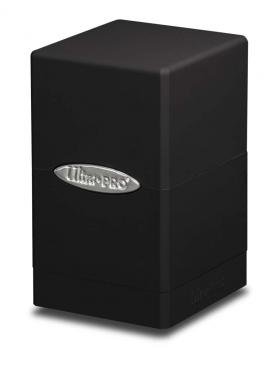 Ultra Pro Deck Box - Satin Tower - Black - Collector's Avenue