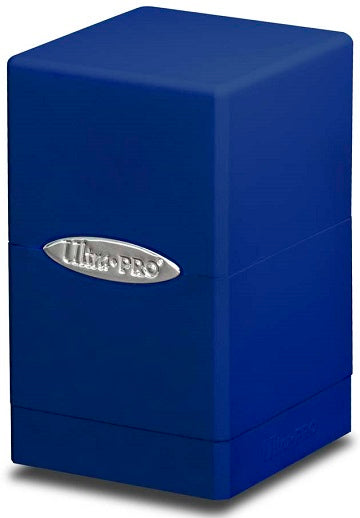 Ultra Pro Deck Box - Satin Tower - Blue - Collector's Avenue
