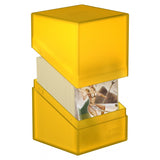 Ultimate Guard - Boulder 100+ Deck Box Case - Amber - Collector's Avenue