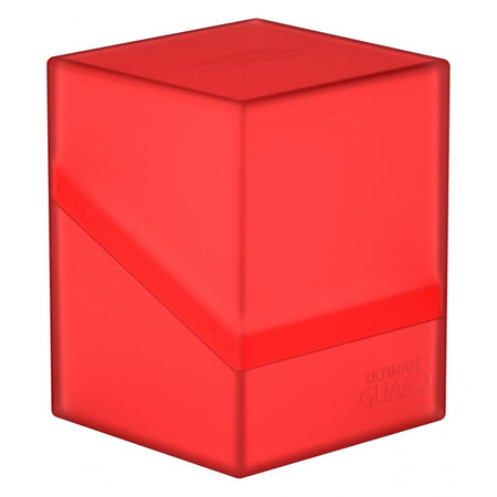 Ultimate Guard - Boulder 100+ Deck Box Case - Ruby - Collector's Avenue