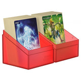 Ultimate Guard - Boulder 100+ Deck Box Case - Ruby - Collector's Avenue