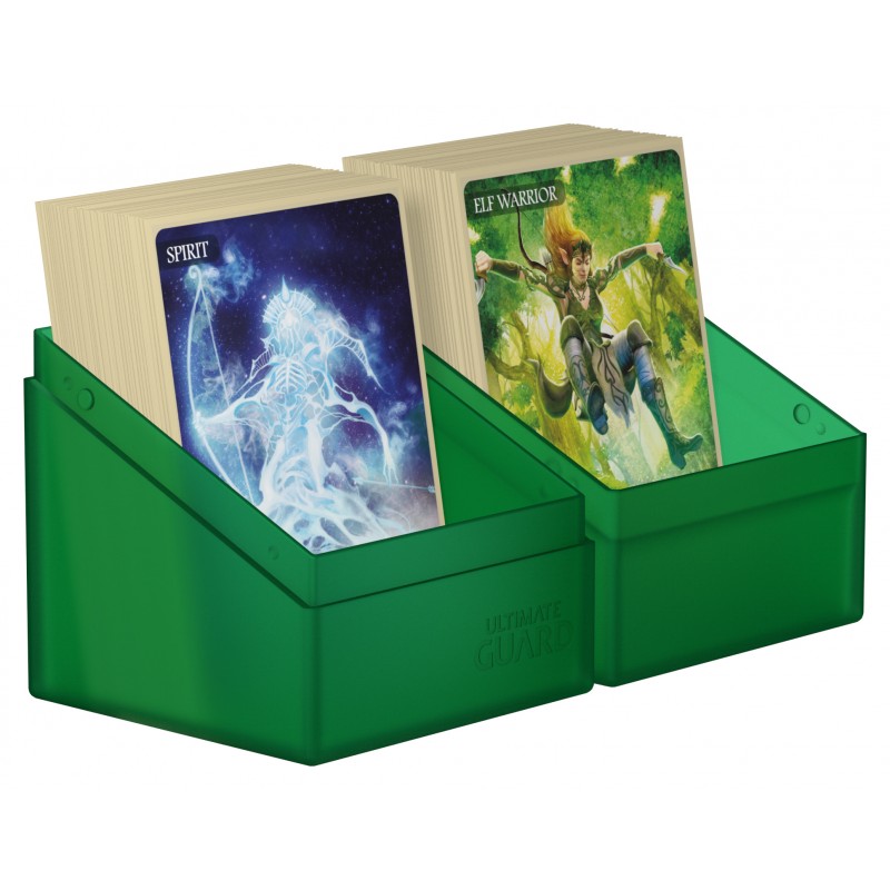 Ultimate Guard - Boulder 100+ Deck Box Case - Emerald - Collector's Avenue