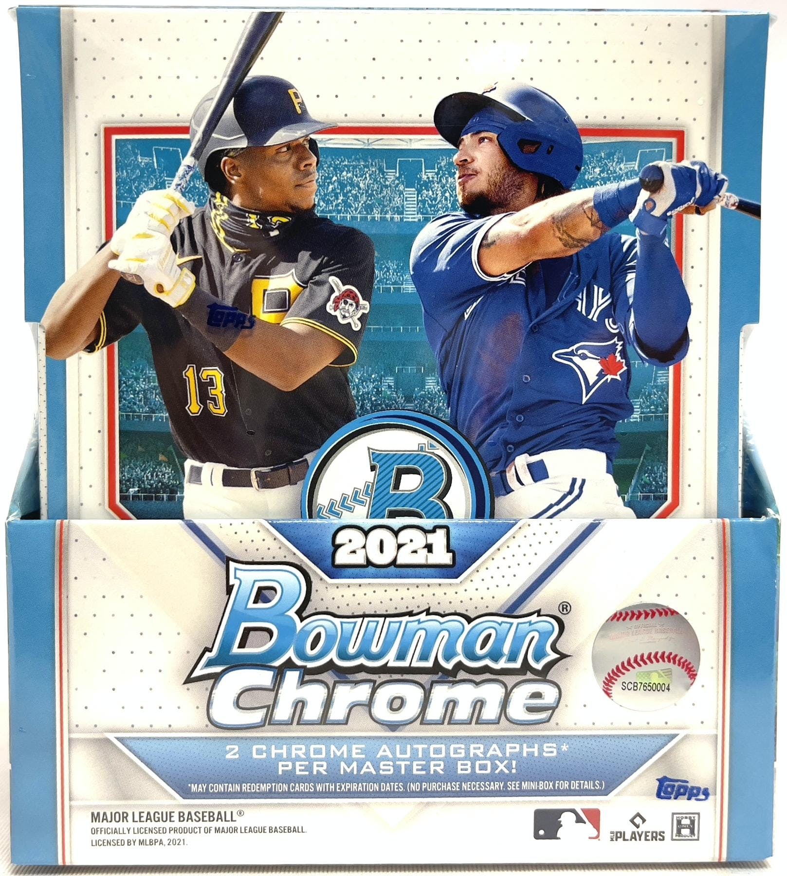 2021 Bowman Chrome Baseball Hobby Box - Collector's Avenue