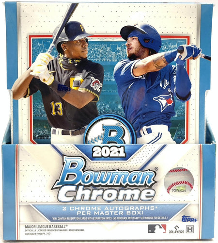 2021 Bowman Chrome Baseball Hobby Box - Collector's Avenue