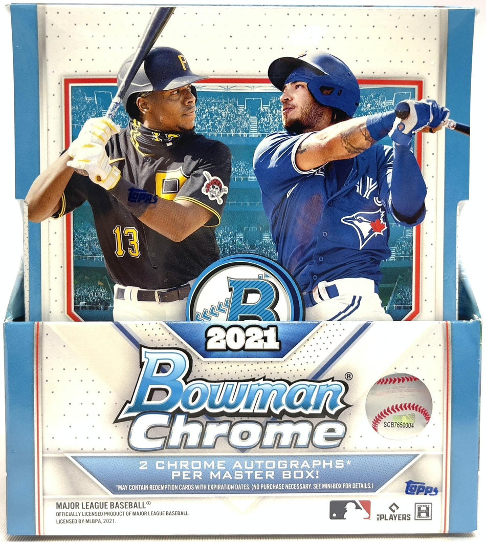 2021 Bowman Chrome Baseball Hobby Box - Collector's Avenue