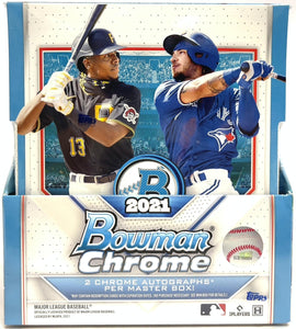 2021 Bowman Chrome Baseball Hobby Box - Collector's Avenue