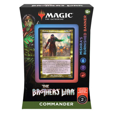 MTG Magic The Gathering The Brothers' War Commander Deck Mishra's Burnished Banner - Collector's Avenue