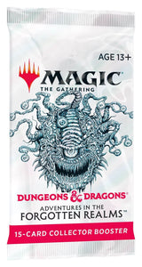 Mtg Magic The Gathering - D&D Adventures in the Forgotten Realms Collector Booster Pack - Collector's Avenue