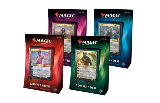Mtg Magic The Gathering Commander 2018 Set Of 4 - Collector's Avenue