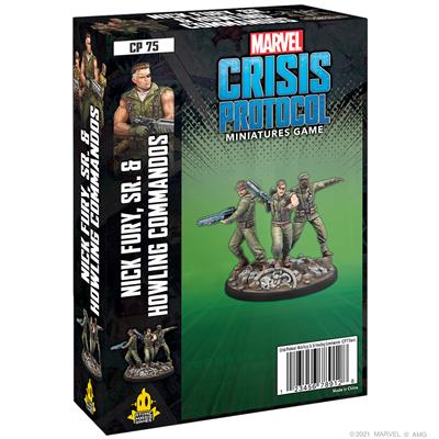 Marvel Crisis Protocol Nick Fury Sr & the Howling Commandos Character Pack - Collector's Avenue