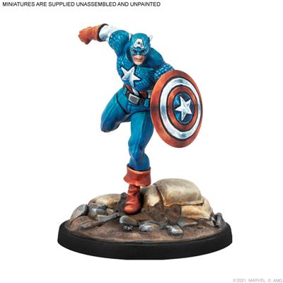 Marvel Crisis Protocol Captain America & the Original Human Torch Character Pack - Collector's Avenue