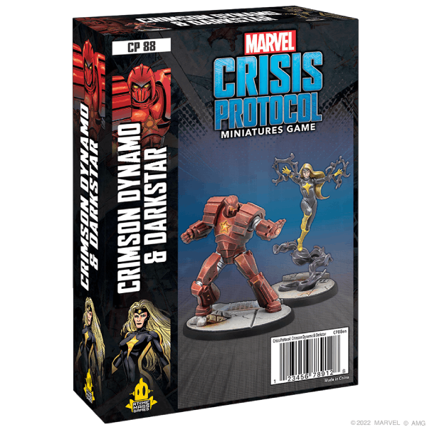 Marvel Crisis Protocol Crimson Dynamo and Dark Star Character Pack - Collector's Avenue