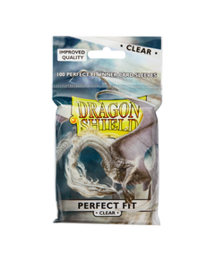 Dragon Shield Perfect Fit Topload Standard Size Clear 100ct - Collector's Avenue