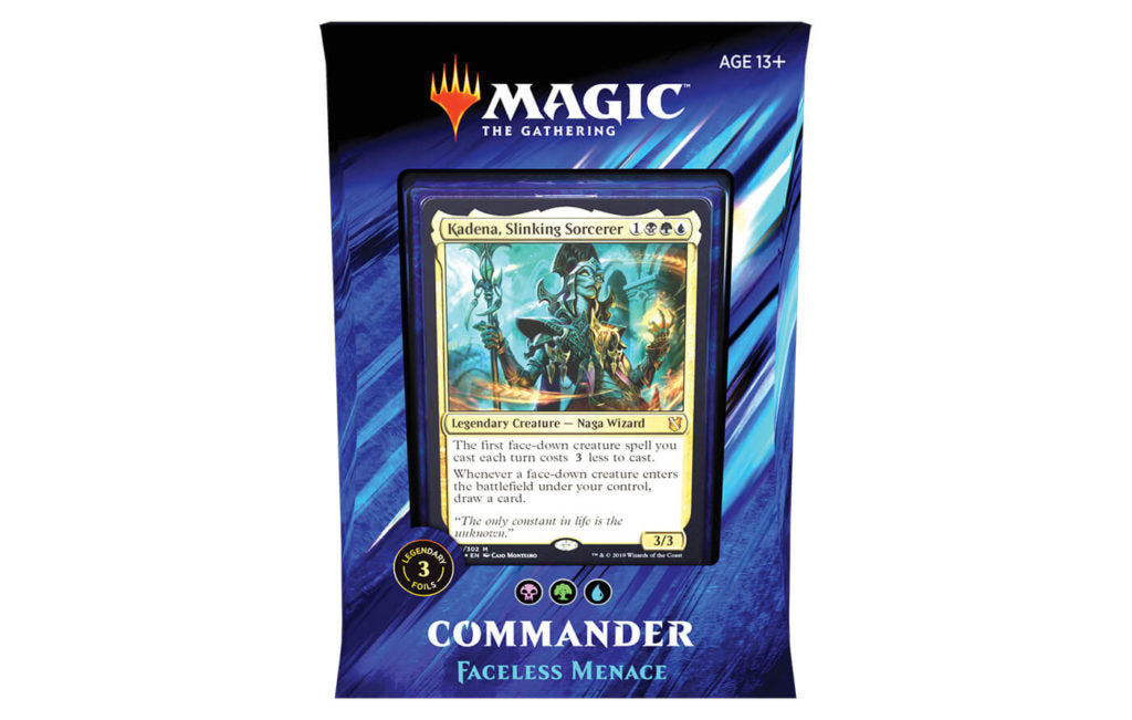 Mtg Magic The Gathering Commander 2019 Deck Faceless Menace - Collector's Avenue