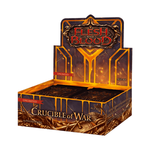 Flesh and Blood TCG Crucible of War Unlimited Booster Box - Collector's Avenue