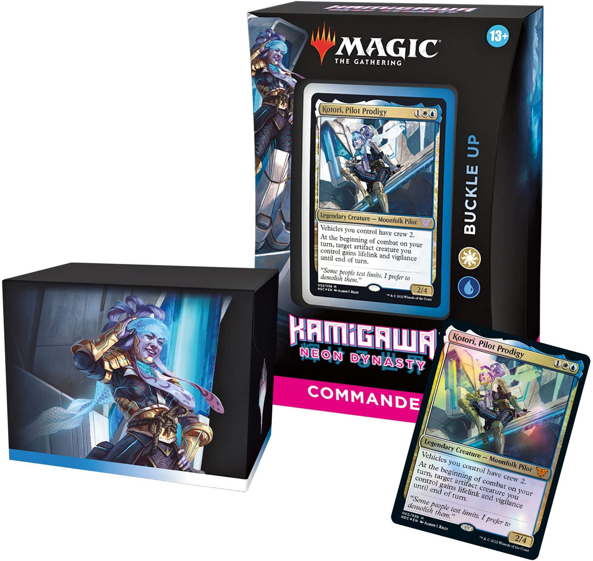 Mtg Magic The Gathering - Kamigawa Neon Dynasty Commander Deck - Buckle Up - Collector's Avenue