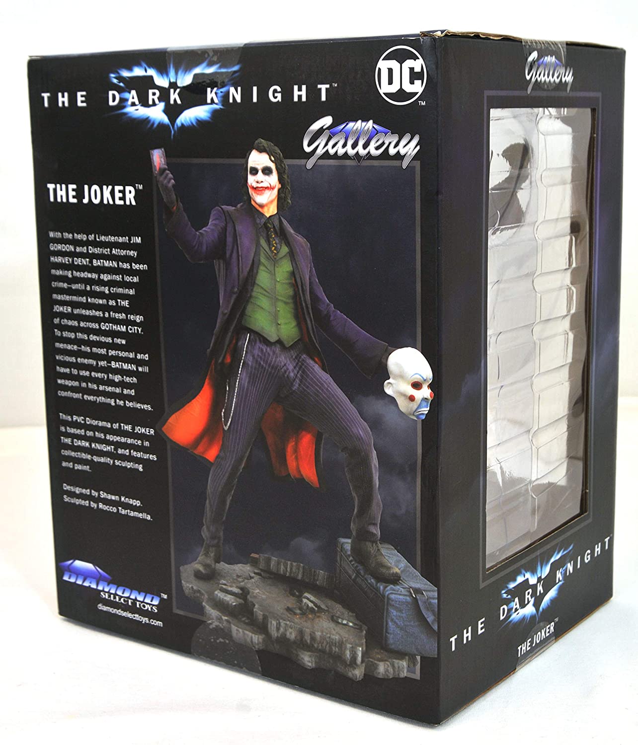 DC Gallery: The Dark Knight - The Joker PVC Statue - Collector's Avenue