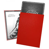 Ultimate Guard Katana Sleeves Standard Size 100ct - Red - Collector's Avenue