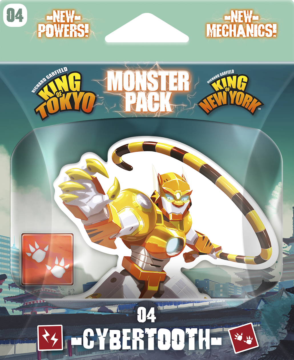 King of Tokyo/New York Monster Pack #4 Cybertooth - Collector's Avenue