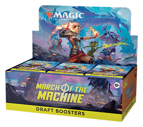 Mtg Magic The Gathering March Of The Machine Draft Booster Box