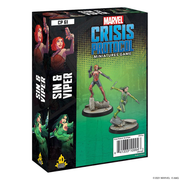 Marvel Crisis Protocol Sin & Viper Character Pack - Collector's Avenue