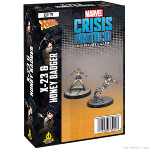 Marvel Crisis Protocol X-23 & Honey Badger Character Pack - Collector's Avenue