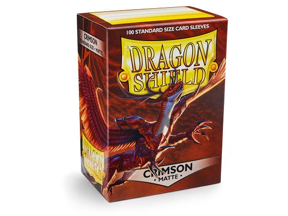 Dragon Shield Matte - standard size - 100 ct. Crimson - Collector's Avenue