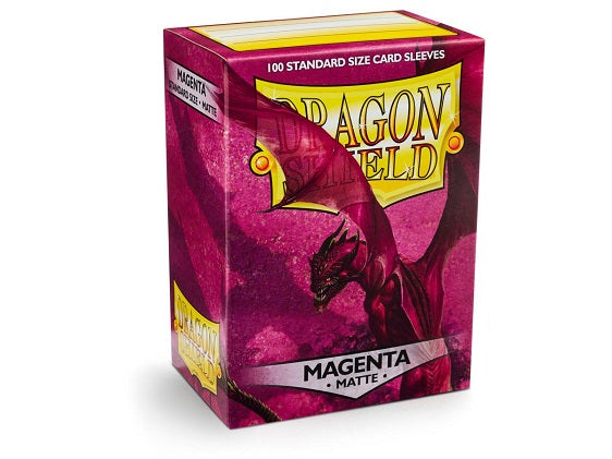 Dragon Shield Matte - standard size - 100 ct. Magenta - Collector's Avenue