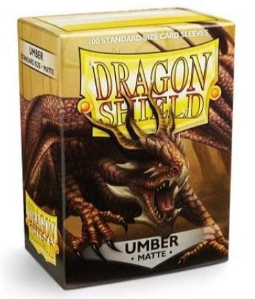 Dragon Shield Matte - standard size - 100 ct. Umber - Collector's Avenue