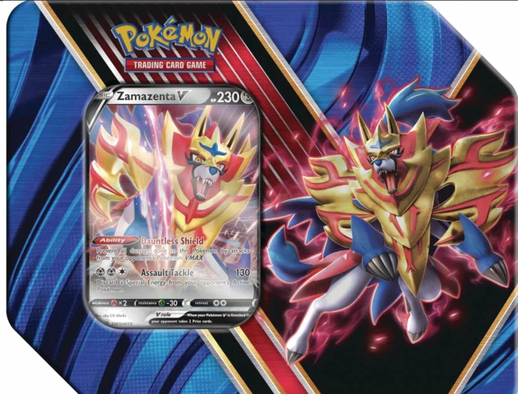 Pokemon Legends of Galar Tin Zamazenta - Collector's Avenue