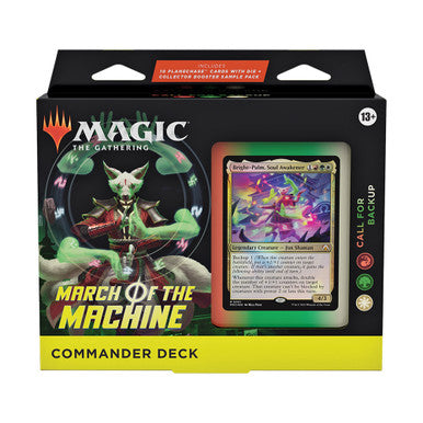 MTG Magic The Gathering March of the Machine Commander Deck - Call for Backup - Collector's Avenue