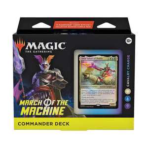 MTG Magic The Gathering March of the Machine Commander Deck Cavalry Charge