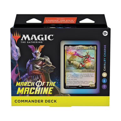MTG Magic The Gathering March of the Machine Commander Deck Cavalry Charge