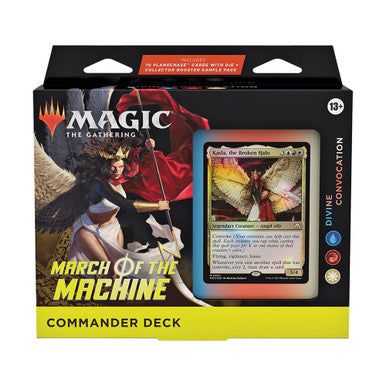 MTG Magic The Gathering March of the Machine Commander Deck - Divine Convocation - Collector's Avenue