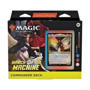 MTG Magic The Gathering March of the Machine Commander Deck Divine Convocation