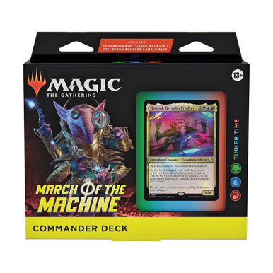 MTG Magic The Gathering March of the Machine Commander Deck - Tinker Time - Collector's Avenue