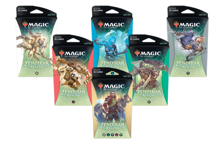 Mtg Magic The Gathering Zendikar Rising Theme Boosters (set of 6) - Collector's Avenue