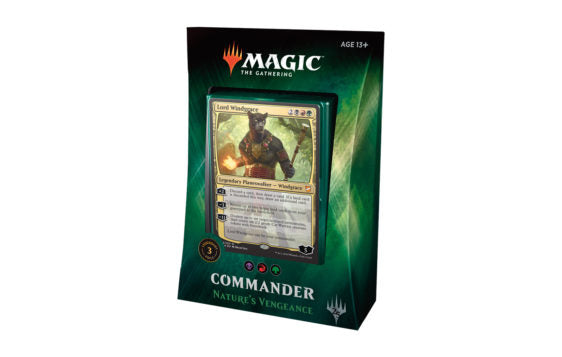 Mtg Magic The Gathering Commander 2018 Nature's Vengeance - Collector's Avenue