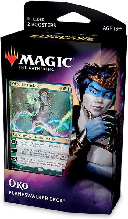 Mtg Magic The Gathering Throne of Eldraine Planeswalker Deck Oko - Collector's Avenue