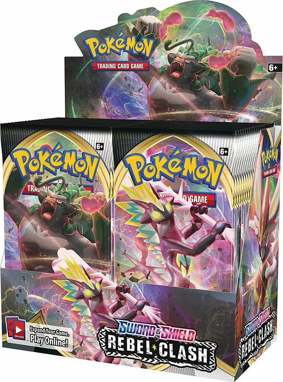 Pokemon Sword & Shield Rebel Clash Booster Box - Collector's Avenue