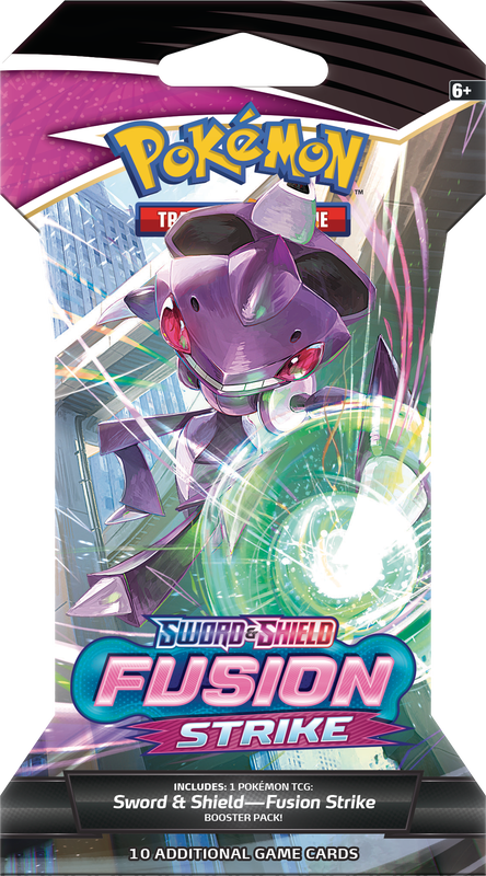 Pokemon Sword and Shield Fusion Strike Sleeved Booster Pack - Collector's Avenue