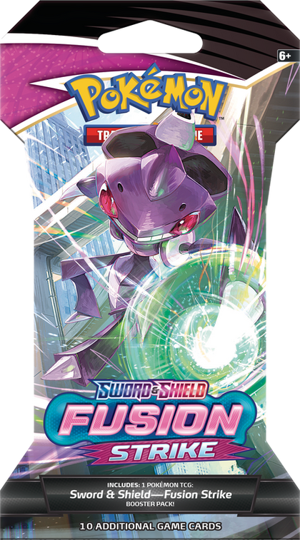 Pokemon Sword and Shield Fusion Strike Sleeved Booster Pack - Collector's Avenue