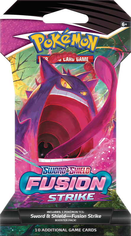 Pokemon Sword and Shield Fusion Strike Sleeved Booster Pack - Collector's Avenue