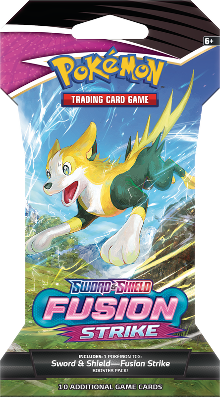 Pokemon Sword and Shield Fusion Strike Sleeved Booster Pack - Collector's Avenue