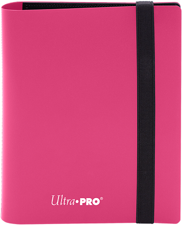 Ultra PRO 4-Pocket Eclipse Pro-Binder - Hot Pink - Collector's Avenue