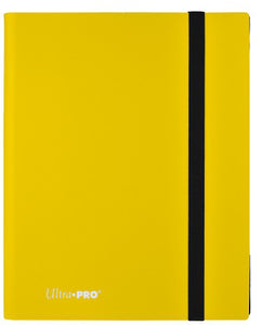 Ultra Pro 9-Pocket Eclipse PRO-Binder Lemon Yellow - Collector's Avenue
